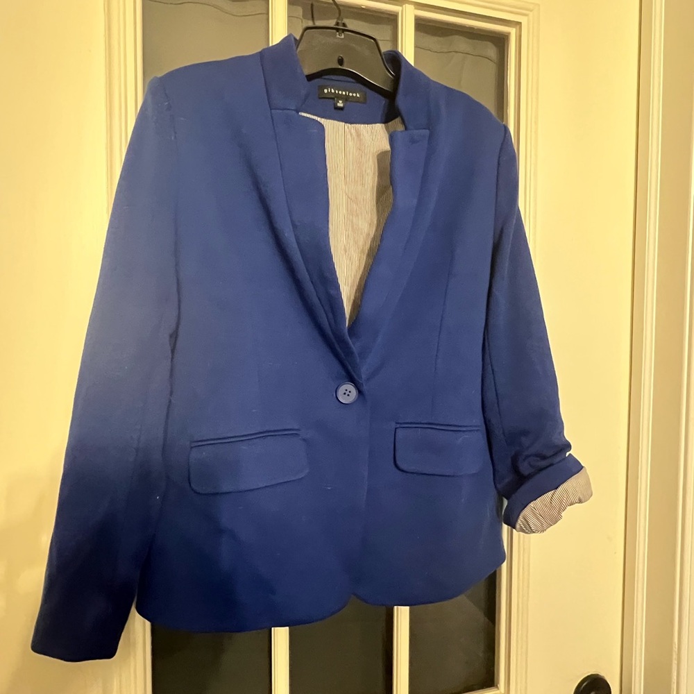 Gibson Cobalt Blue Women's Blazer